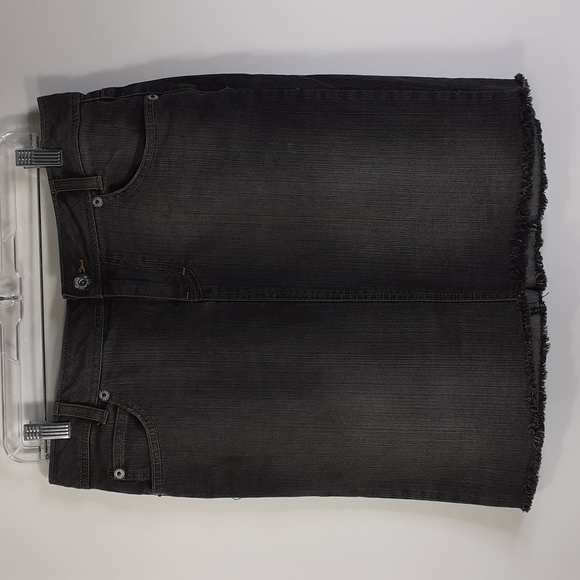 Arizona Jean Co Grayish Jean Skirt Size 9 - Picture 1 of 13
